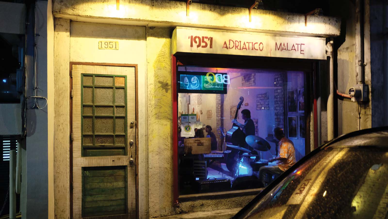The bar@1951; Manila street food